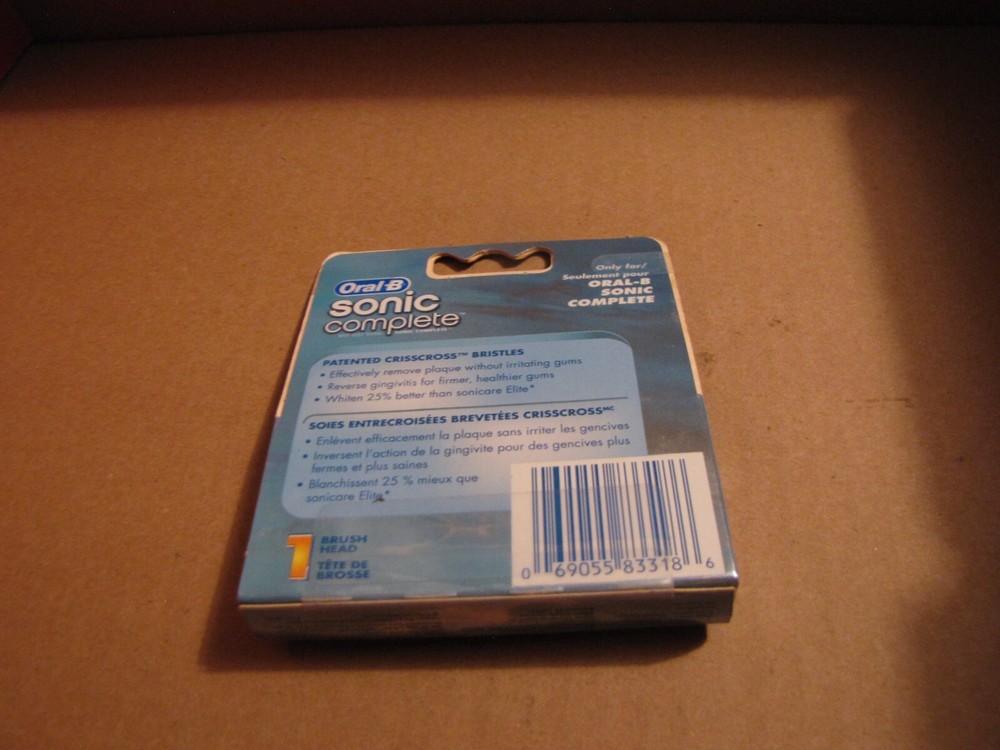 Braun Oral-B Sonic Complete Replacement Brush Head