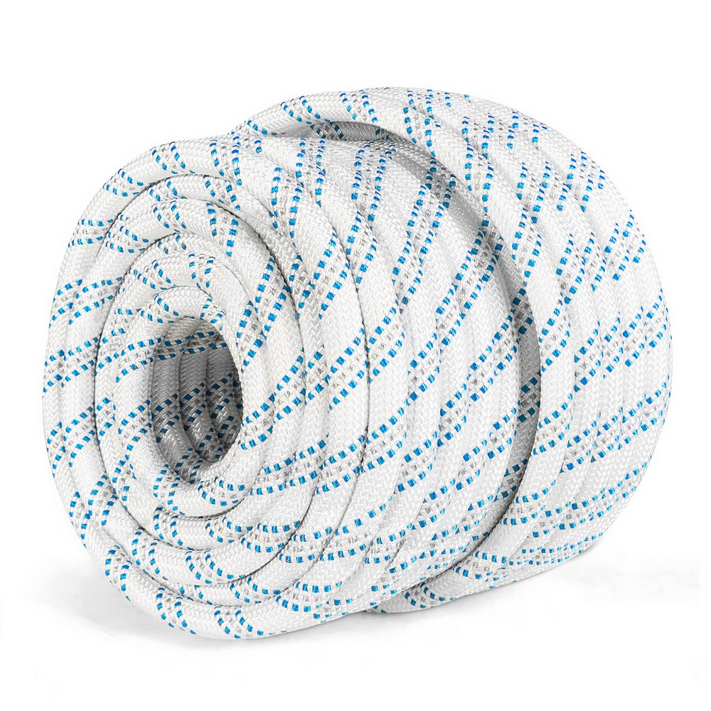 Pulling Rigging Line 5/8" × 150' Double Braid Nylon Polyester Arborist Bull Rope