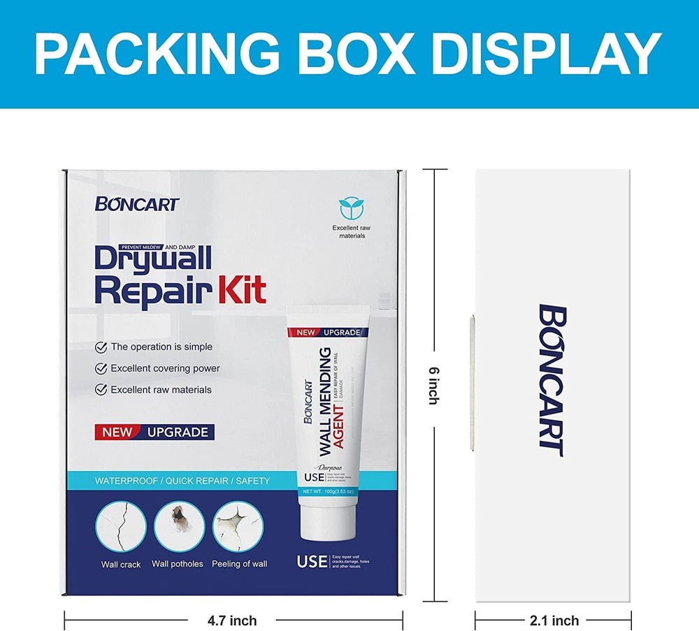 Professional Wall Repair Patch Kit - Fast, Waterproof & Non-Toxic Solution