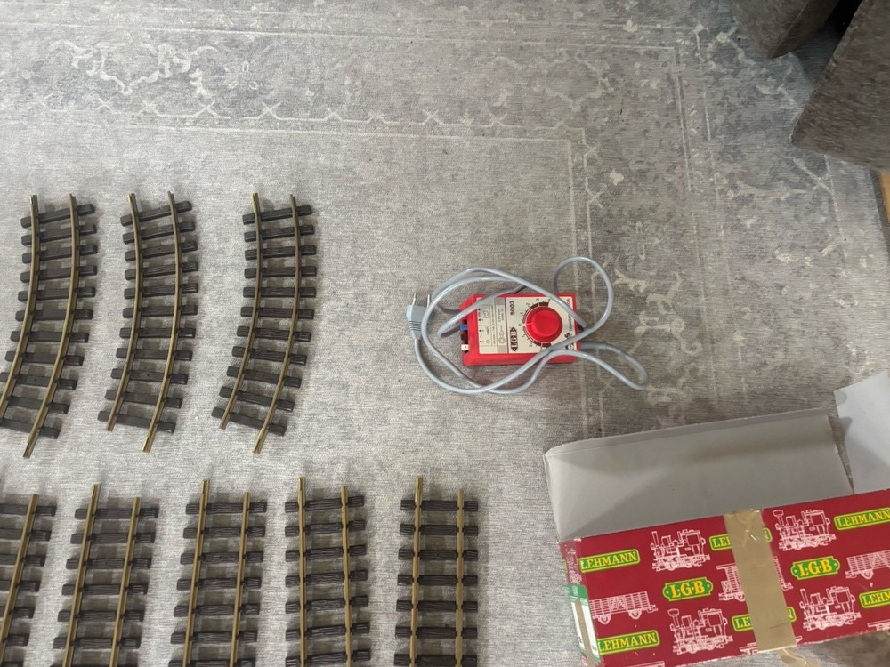LGB Tracks 15 Pieces With A Switch Please Read Description