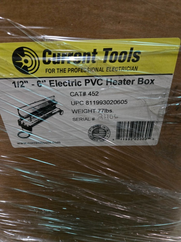 Current Tools 452 PVC Conduit Bending Heater