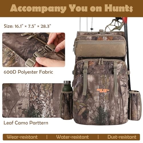 Saddle Hunting Backpack for Men, Easy to Carry Saddle Platform & Tree Sticks,