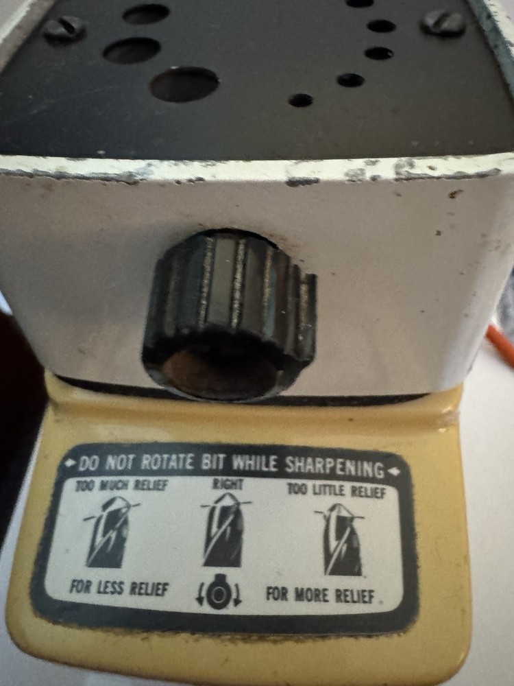 Vintage Working Black & Decker, DRILL BIT SHARPENER No. 6780