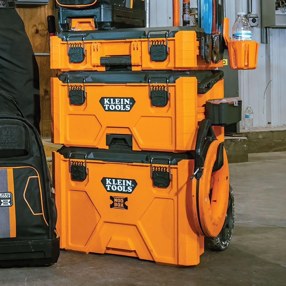 Klein Tools 54816MB MODbox Multi-Hooks, Modular Tool Storage System Dark Gray