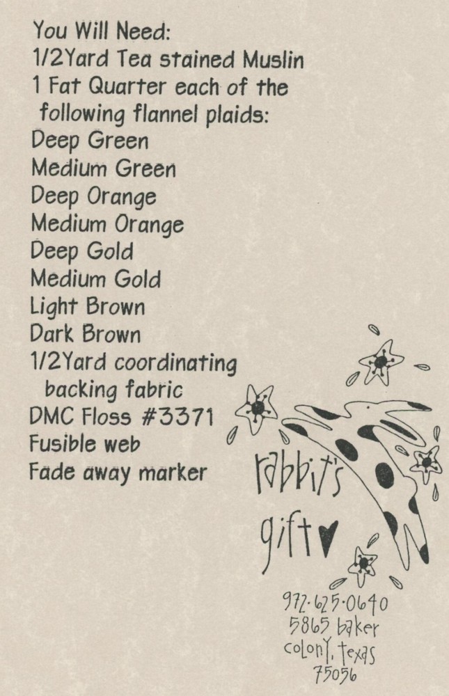 Rabbits Gift Trio Three Pillows for Fall Oak Acorn Applique Pattern