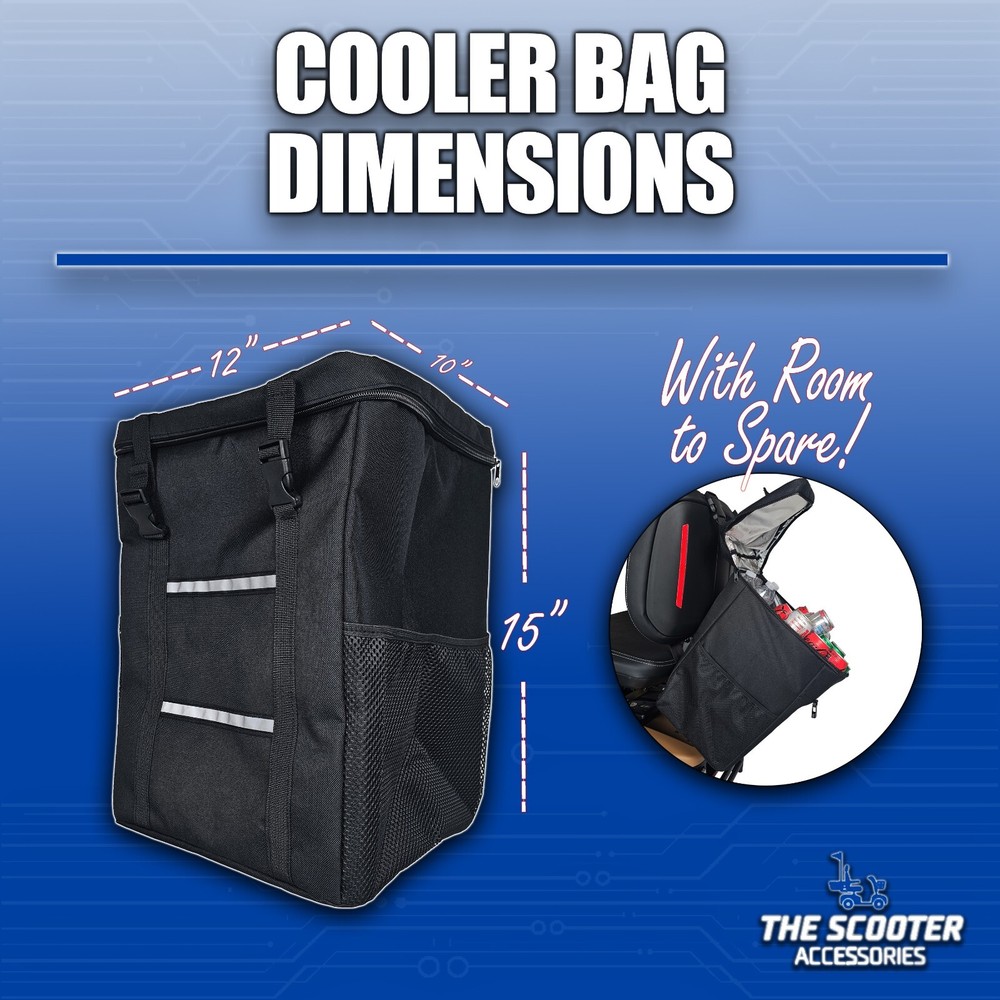 Cooler Bag for Mobility Scooters & Powerchairs