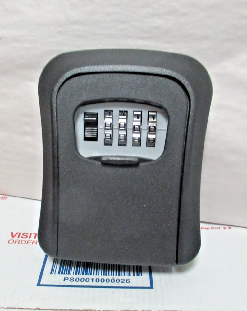 4-Digit Combination Lock Key LOCK  Box