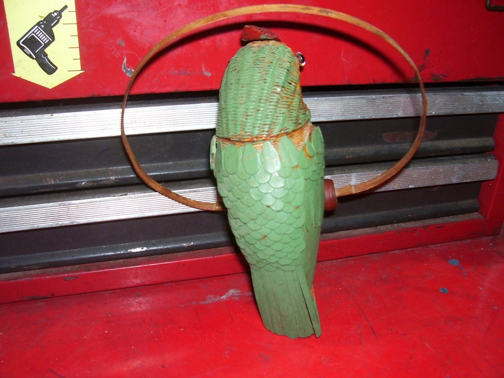 Decorative Hanging Parrot Bamboo