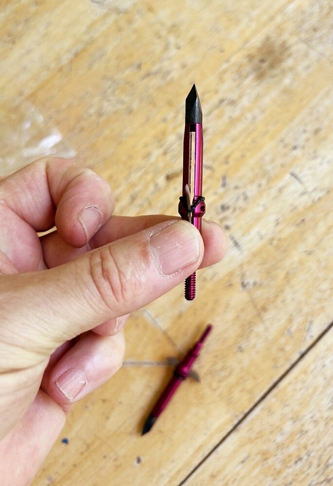 Hunting Broadhead Valiant Hypodermic Axe I