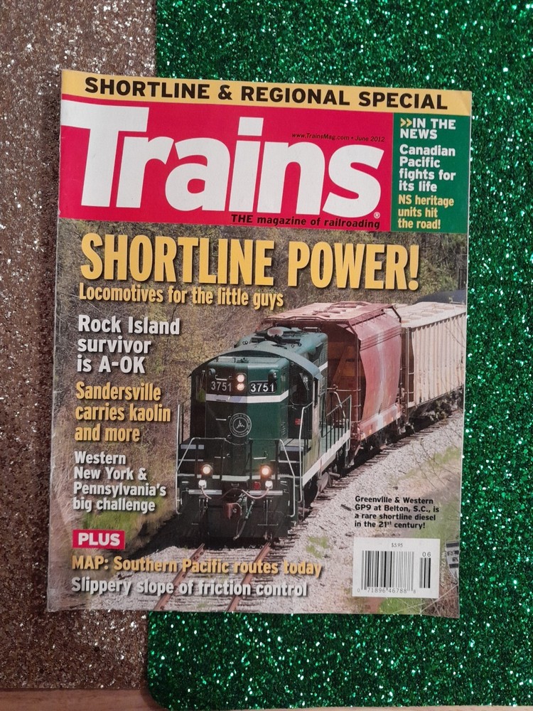 Trains Magazine Lot 7 Issues