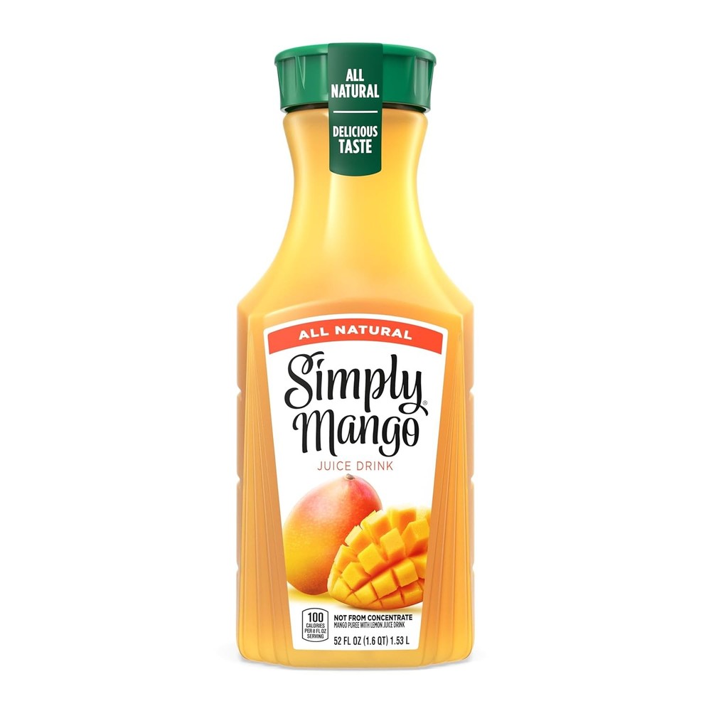 SIMPLY MANGO JUICE DRINK 52oz