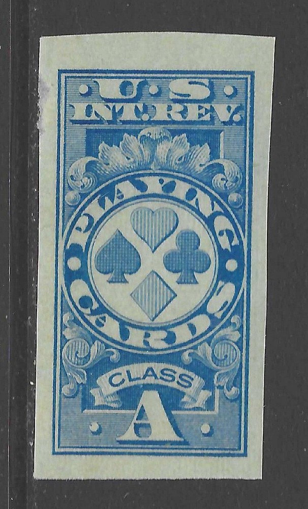Bigjake: RF-11,  7 / 8 cent Playing Cards imperf