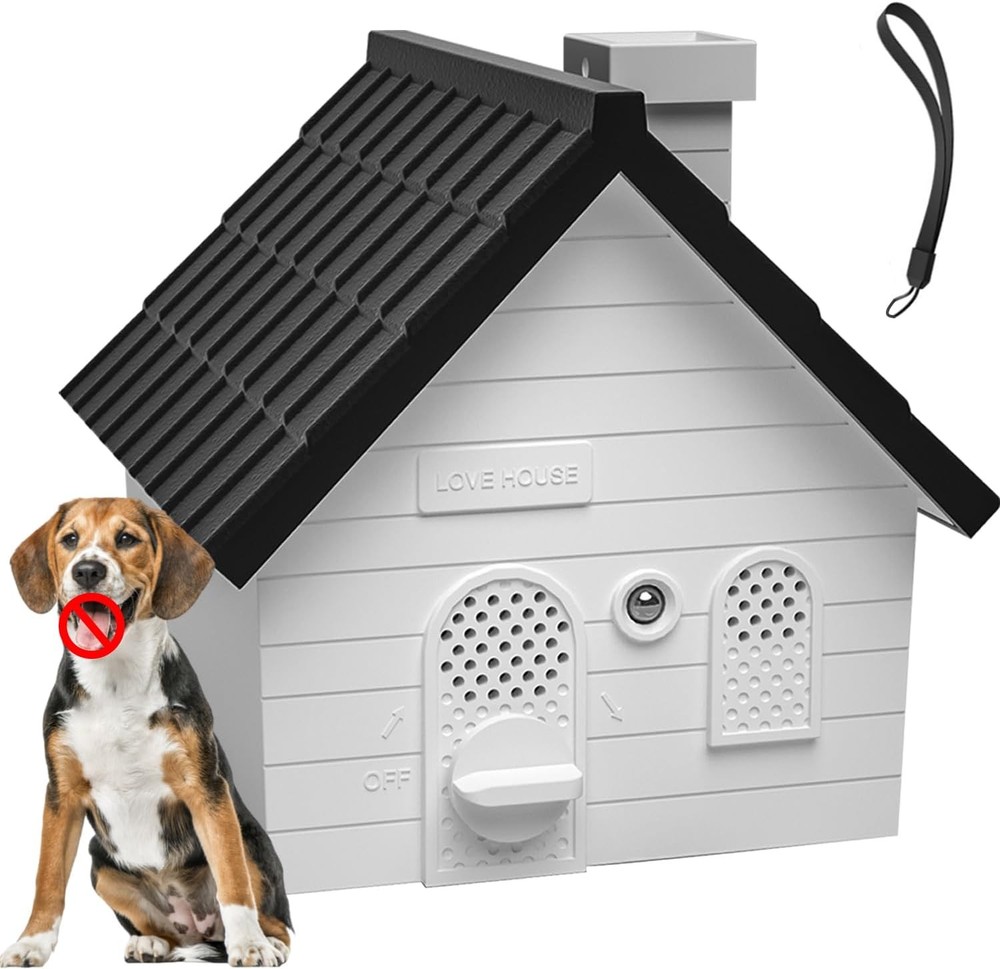 Anti Barking Device Weatherproof Dog Bark Deterrent 50ft