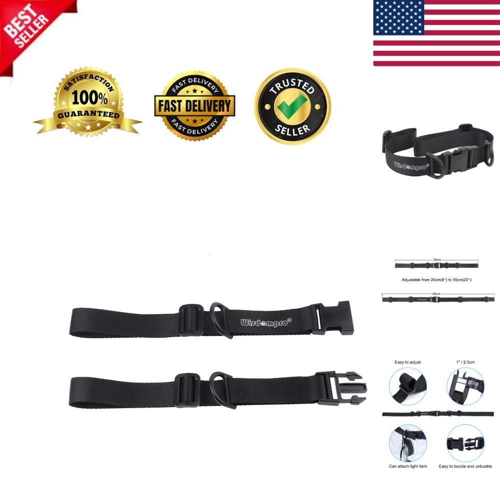 Durable Backpack Chest Strap with Heavy Duty Webbing and Quick Release Feature