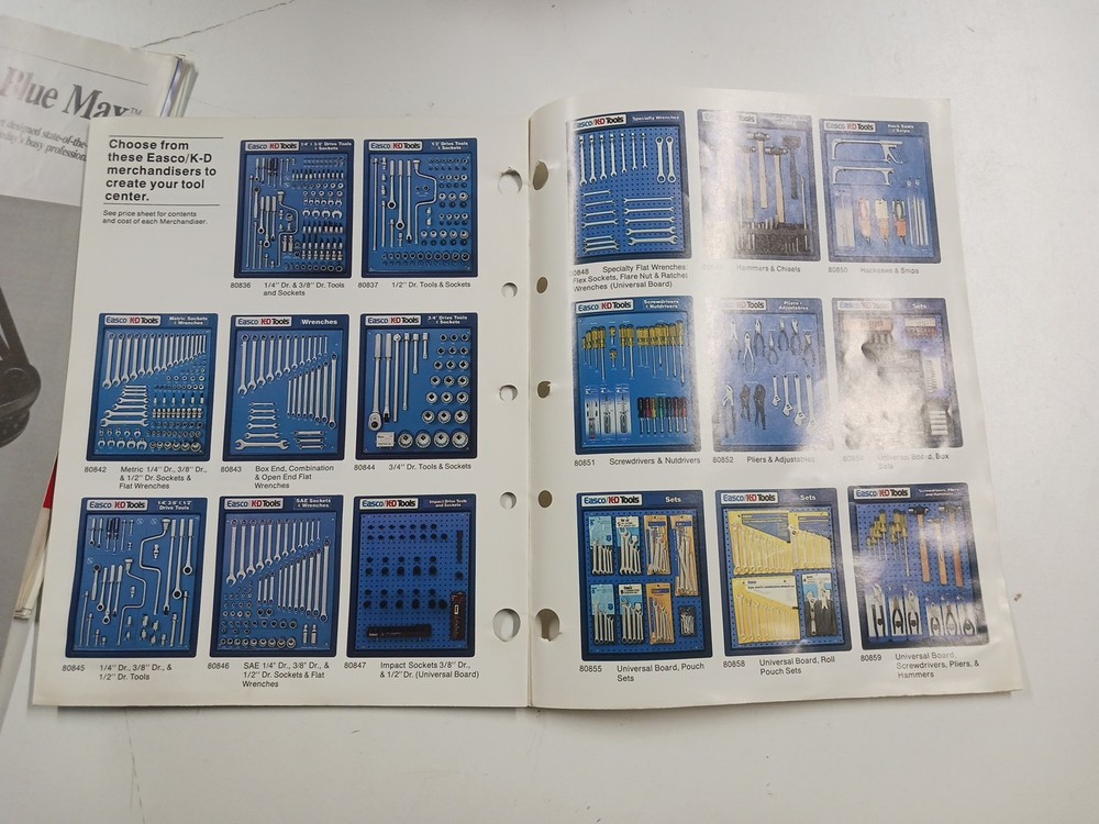 Vintage Tool Catalogs, Information Sheets, used