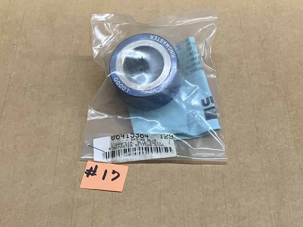 1.000 DIA Blue Ringmaster Setting Ring (Item#17)