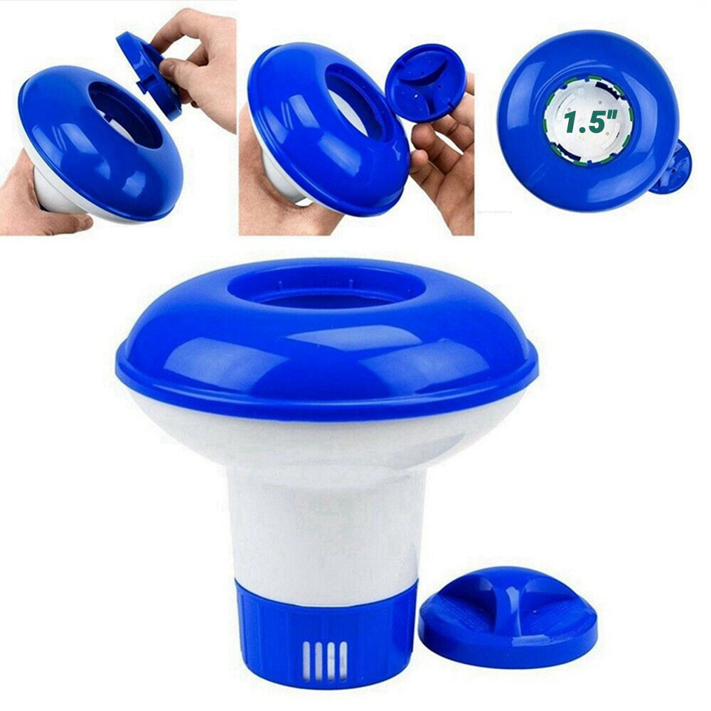 Adjustable Chlorine Dispenser ABS Floating Design,Lock Cap,Fits Spas & Pools