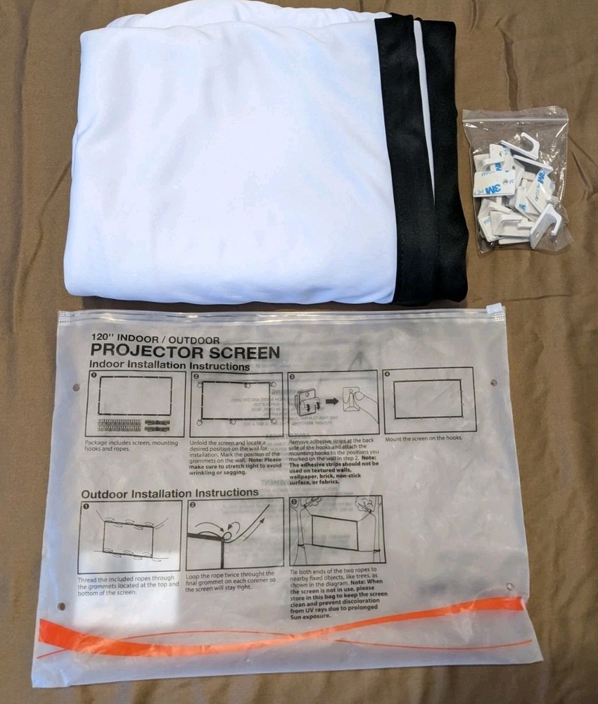 NEW 120 inch Projector Screen Only