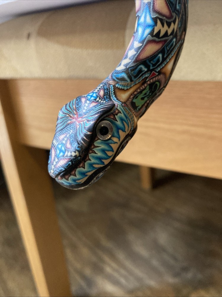 POLYMER CLAY SNAKE SCULPTURE