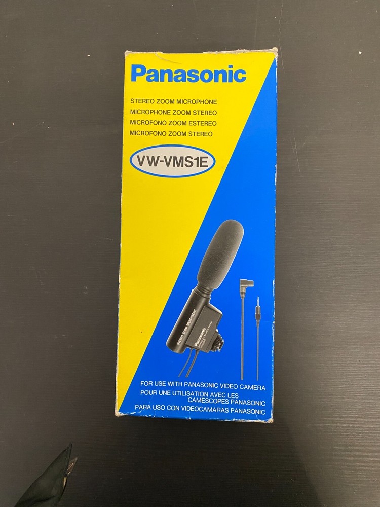 Panasonic VW-VMS1E Stereo Zoom Microphone