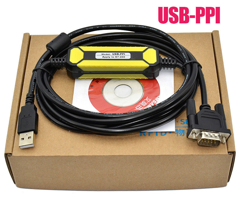 USB-PPI PLC Programming Cables Suitable For Siemens S7-200, S7-200CN Series PLC