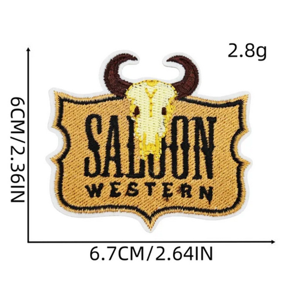 Western Saloon - Embroidered Patch