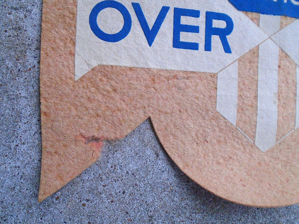 WWI Service over there banner