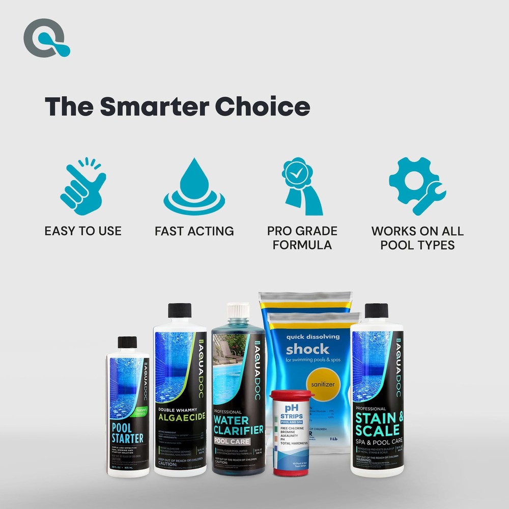 Pool Opening Kit - Starter for Inground & Above Ground White