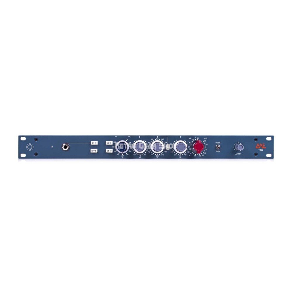 BAE 1028 with PSU Microphone Preamp / Equalizer 19" Rackmount