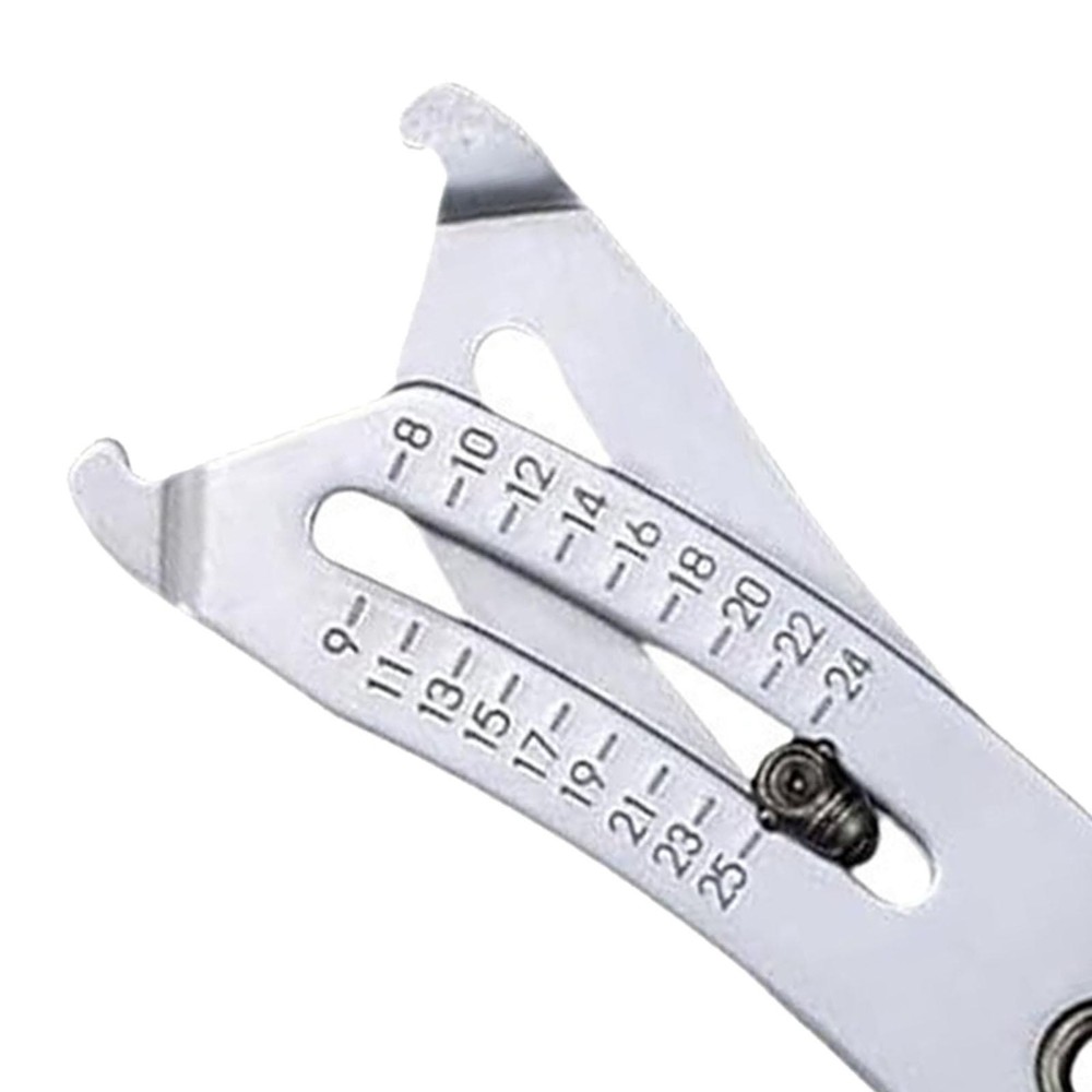 Precision Thread Size Checker Keychain Portable Fast Measure