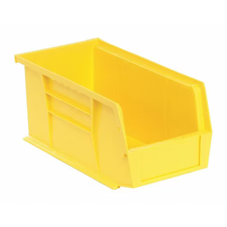 Quantum Storage Systems Qus230yl Hang & Stack Storage Bin, Polypropylene,