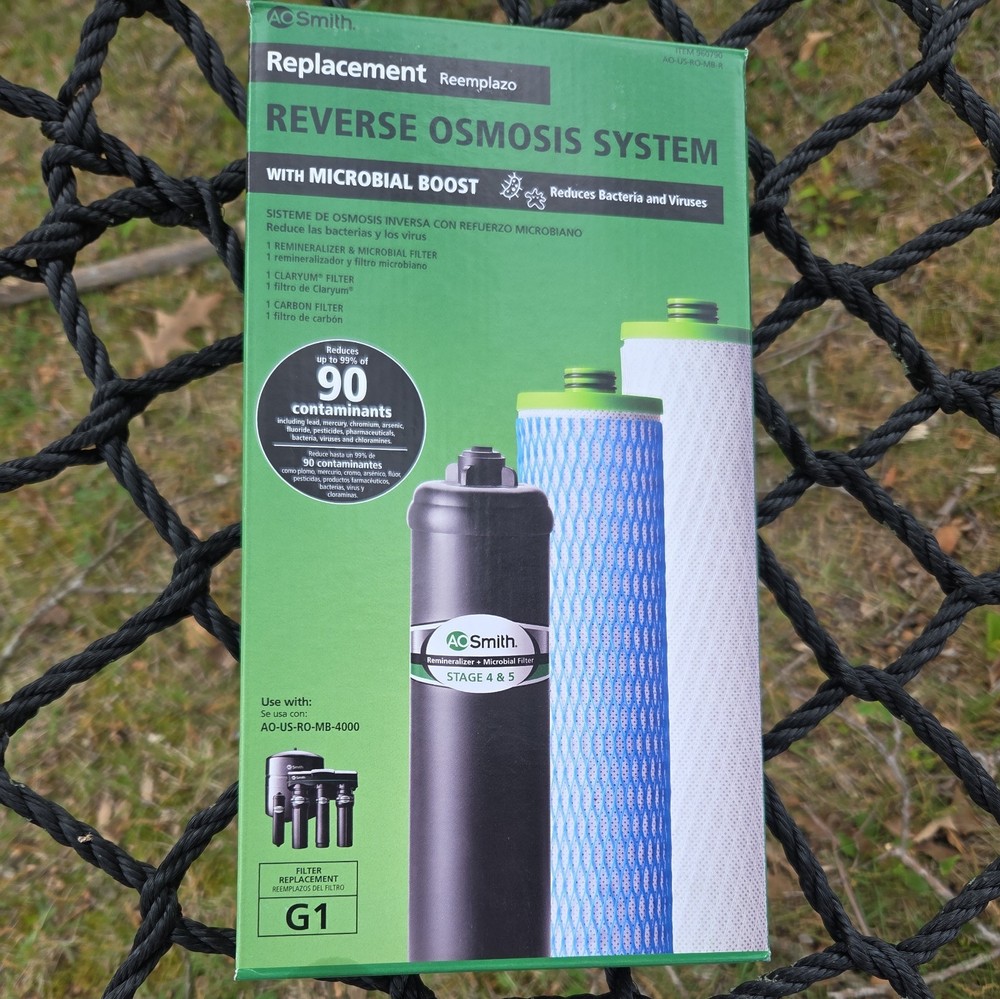 A.O. SMITH  G1 Reverse Osmosis System Replacement Filter Set AO-US-RO-MB-R