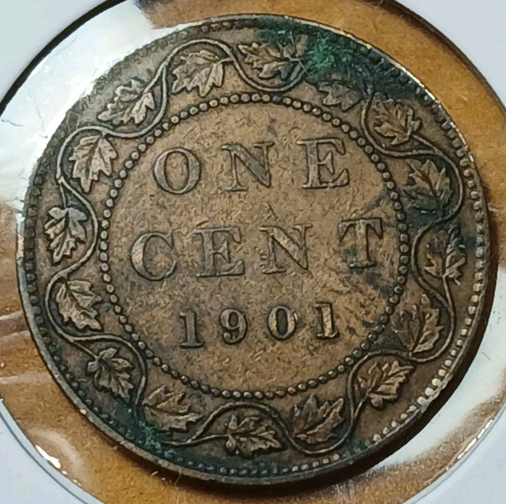 1901 Canada Queen Victoria Cent #10