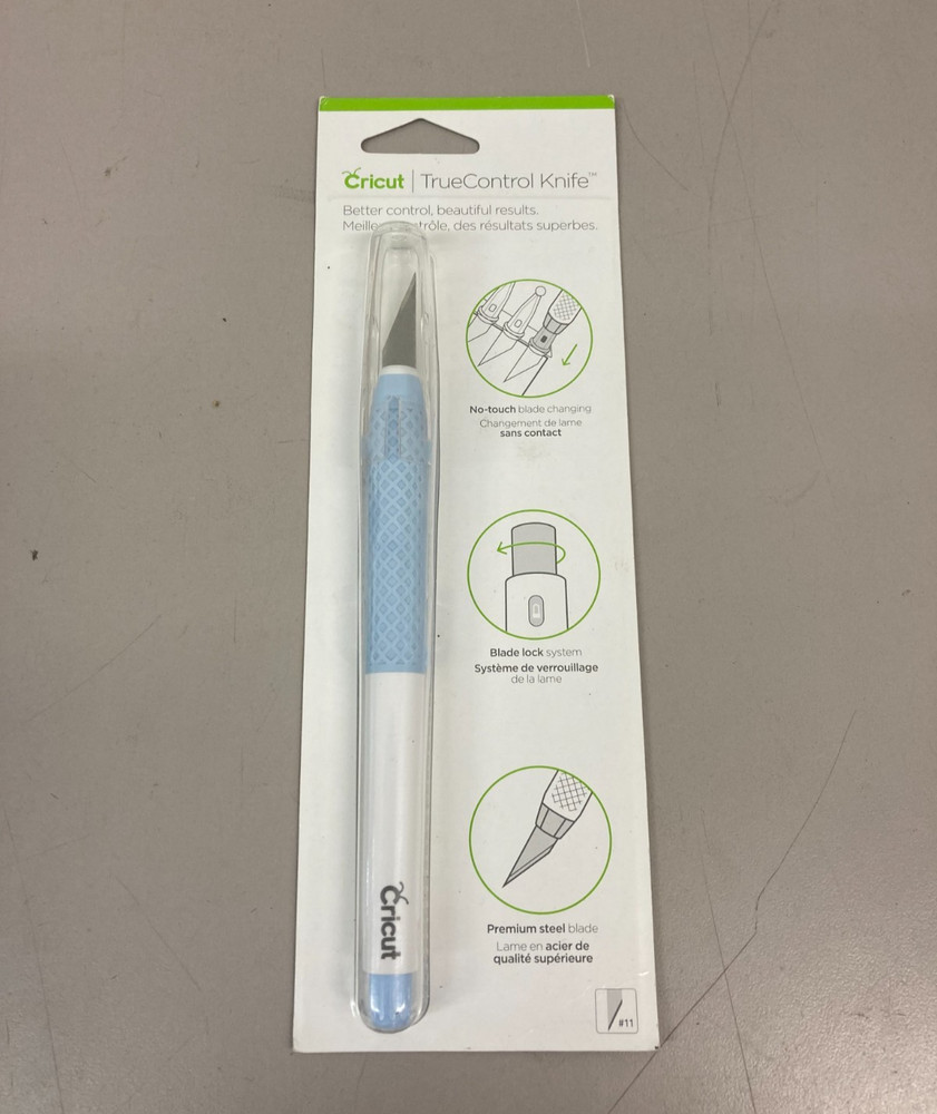 Cricut TRUE CONTROL KNIFE BLUE 2004758 New/Sealed