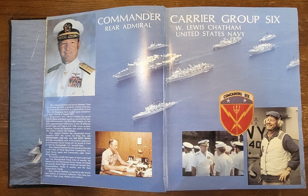 USS Forrestal (CV-59) 1982 Mediterranean Deployment Cruise Book