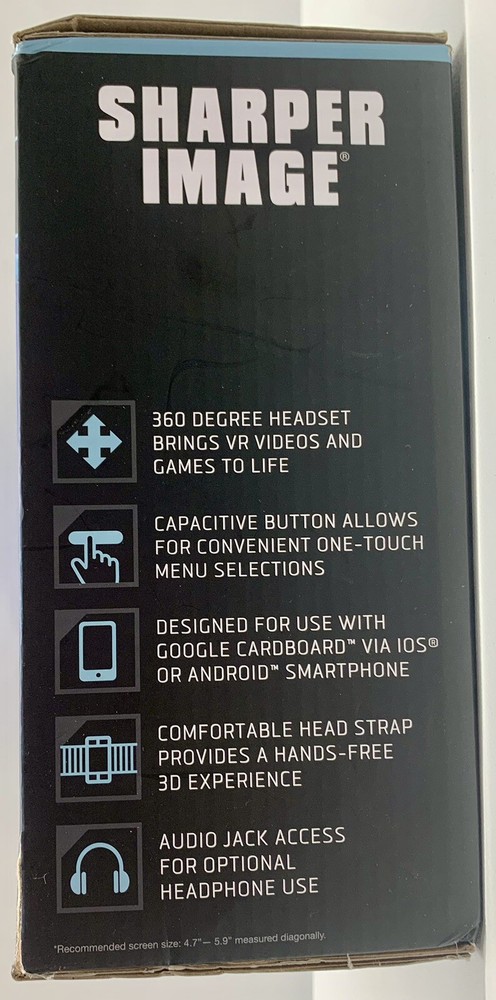 Sharper Image Virtual Reality Headset