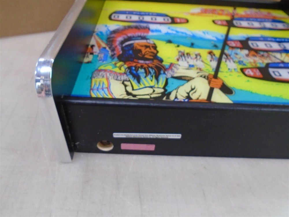Williams Little Chief Pinball Head LED Display light box
