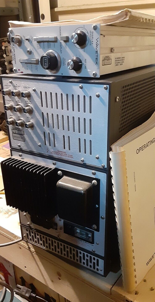 Scalar Network Analyzer COMPLETE with Detectors 1 MHz - 18 GHz TESTED Wavetek