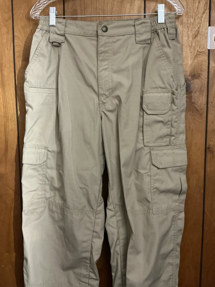5.11 Tactical Men's Pants Size 32x32 Solid Polyester Cotton