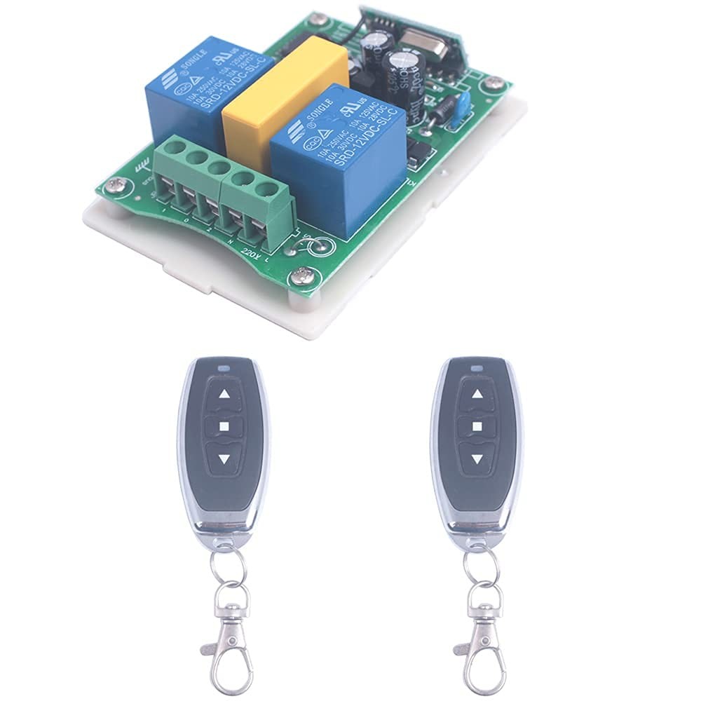 Universal 110V AC Motor Remote Control Switch Forward and Reverse Remote Cont...