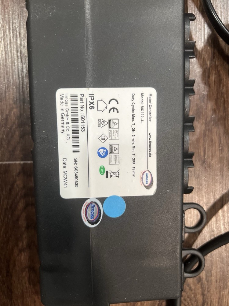 Limoss Power Supply And Motor Controller Model MC222 L