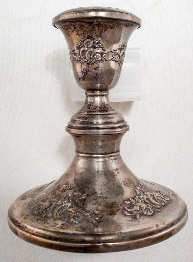 Gorham Sterling Silver 4 Section Candelabra Victorian Chased #890