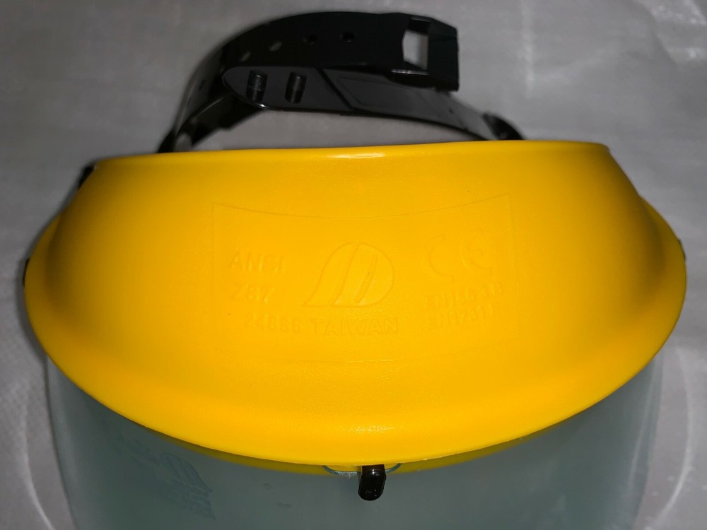 Astron Lightweight Adjustable 8" Clear Faceshield & Headgear Assembly