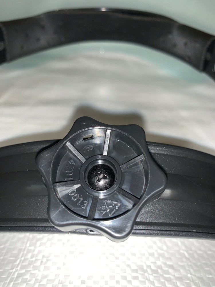 Astron Lightweight Adjustable 8" Clear Faceshield & Headgear Assembly