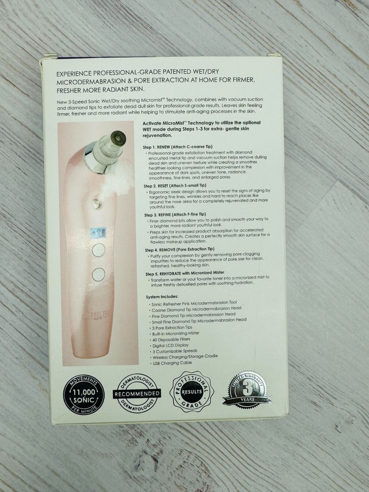 MICHAEL TODD Sonic Refresher Wet/Dry Sonic Microderm Pore Extraction System