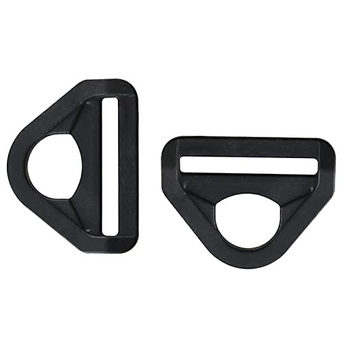 Adjuster Triangle 40PCS 1Inch / 25mm Plastic Adjuster Triangle Buckle with Bar