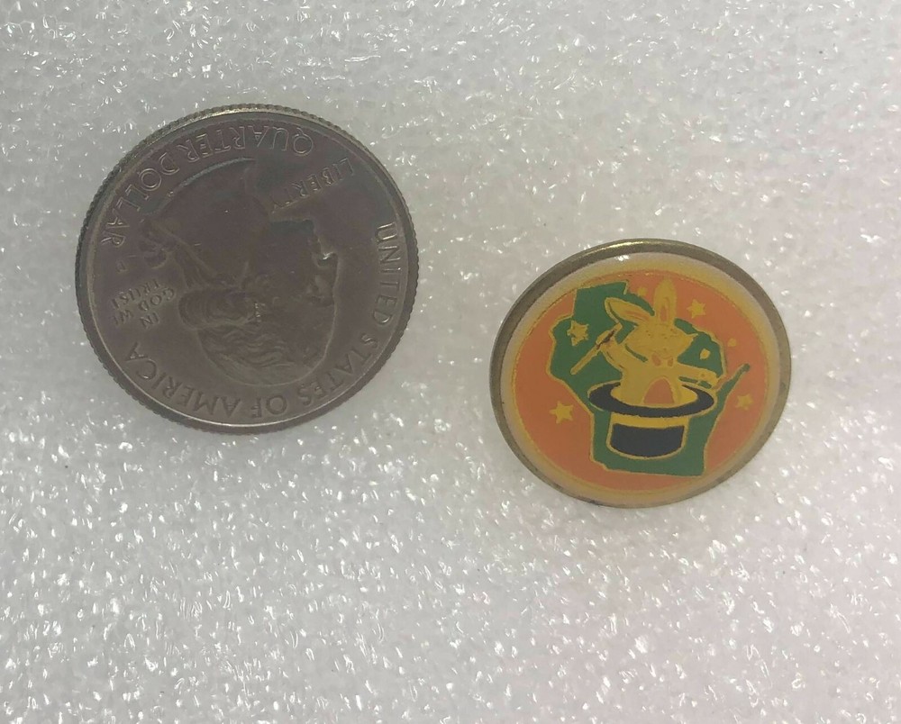 Rabbit Magic Magician Hat Pin