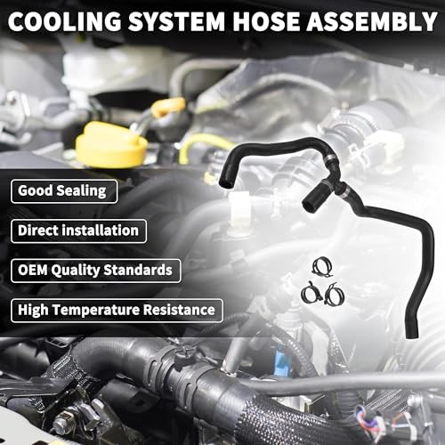 Cooling System Heater Hose Assembly for Ford Focus 2004-2020 High Sealing