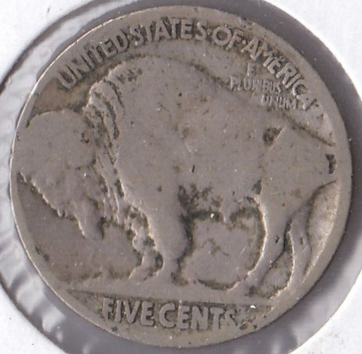 1924 Buffalo Nickel Acid Dated L10