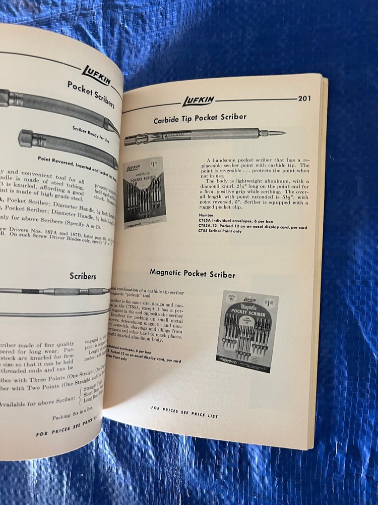1960’s Lufkin Precision Tools Catalog No. 9